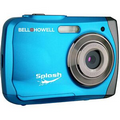 WP7 Bell Howell Splash 12MP Waterproof Blue Camera